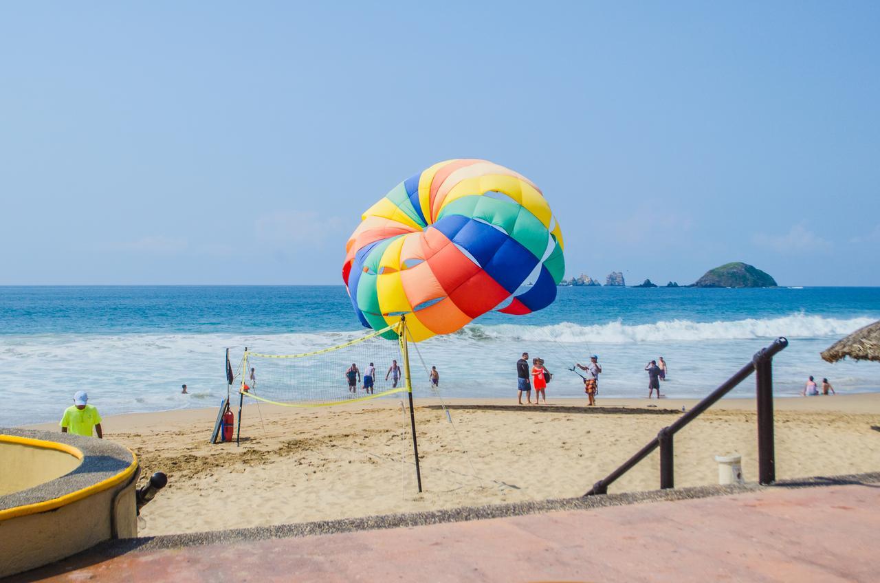 Enna Inn Ixtapa Habitacion Vista Al Mar Exteriör bild